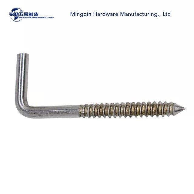 L type wood screw